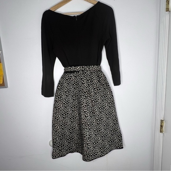 MaxMara flattering Brown and Beige Dress - Picture 5 of 9